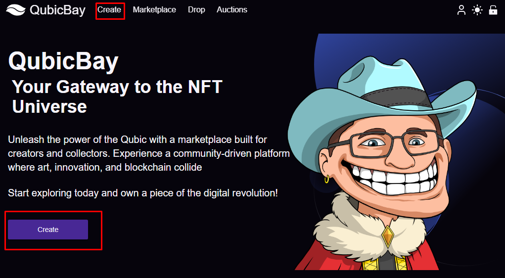 Create Collection Button