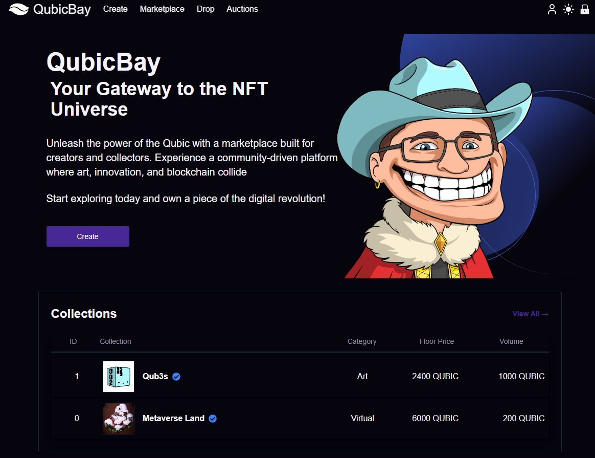 Qubicbay Banner